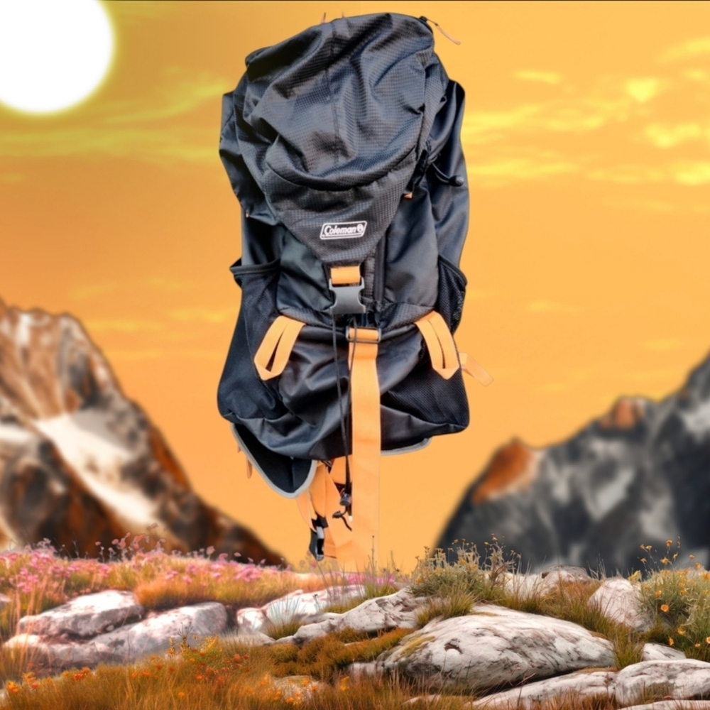 Coleman Backpack.. 🥾🥾 Grab Your Passport And Let's Goo...